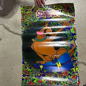 Vintage Scooby-Doo! Psychedelic Skateboard Poster 1999 Western Graphics Corp